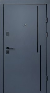 5205031050_Qdoors Ультра Крос-Аk антрацитбіла шагрень (ЧБ)